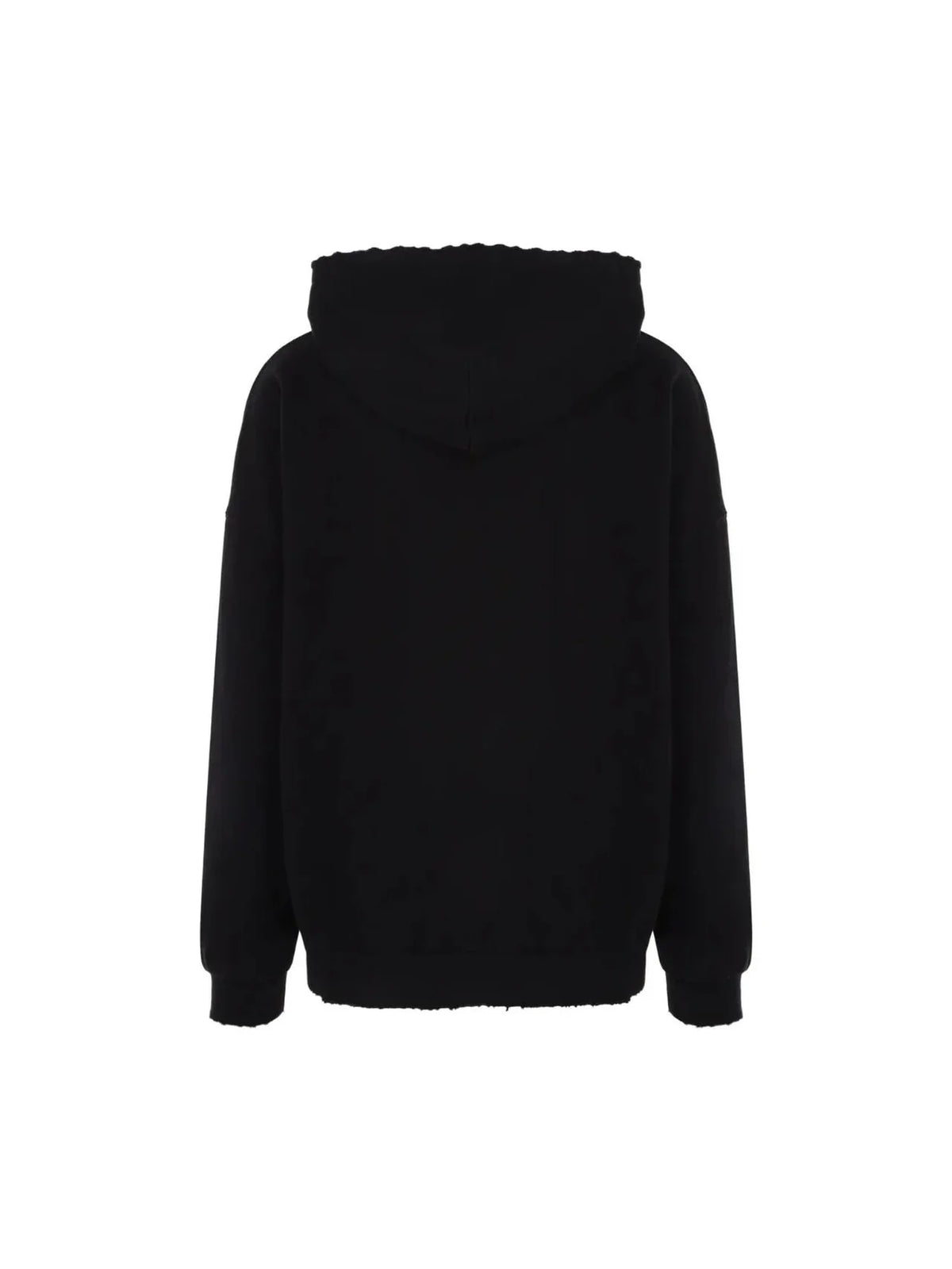 Palm Angels Monogram Statement Logo Hoodie Black