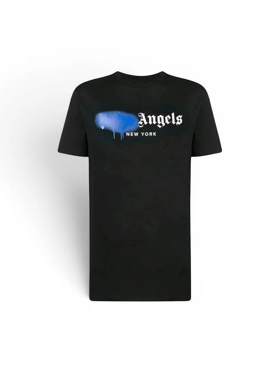 Palm Angels New York Sprayed Logo T-shirt Black