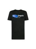 Palm Angels New York Sprayed Logo T-shirt Black one-kickz