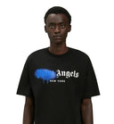 Palm Angels New York Sprayed Logo T-shirt Black one-kickz