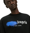 Palm Angels New York Sprayed Logo T-shirt Black one-kickz