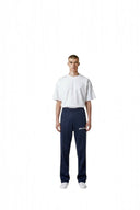 Palm Angels Side Stripe Track Pants Navy Blue/White SS22 one-kickz