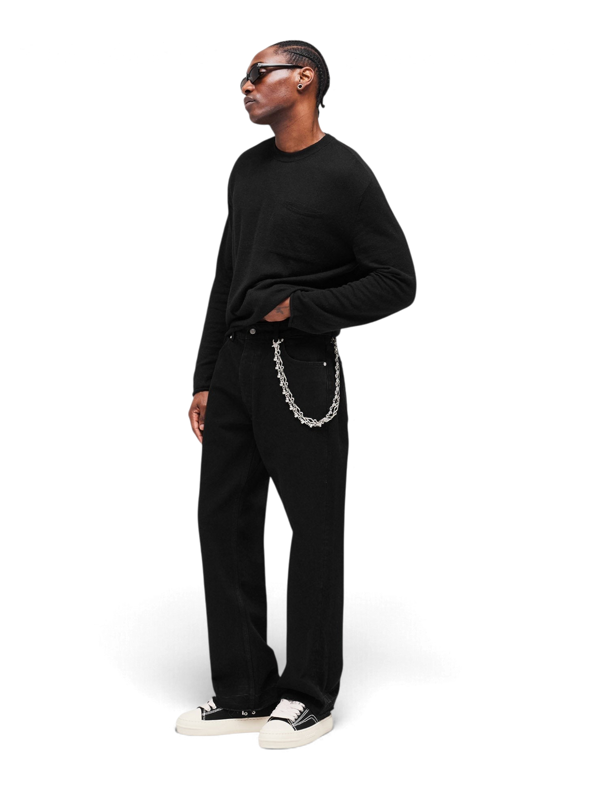 Represent Heaton Denim Jet Black