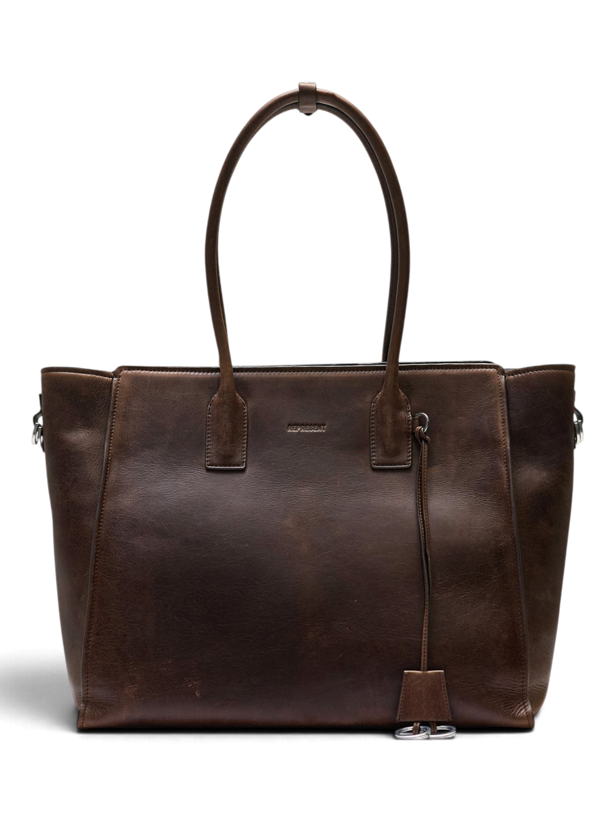 Represent Hudson Tote Dark Brown