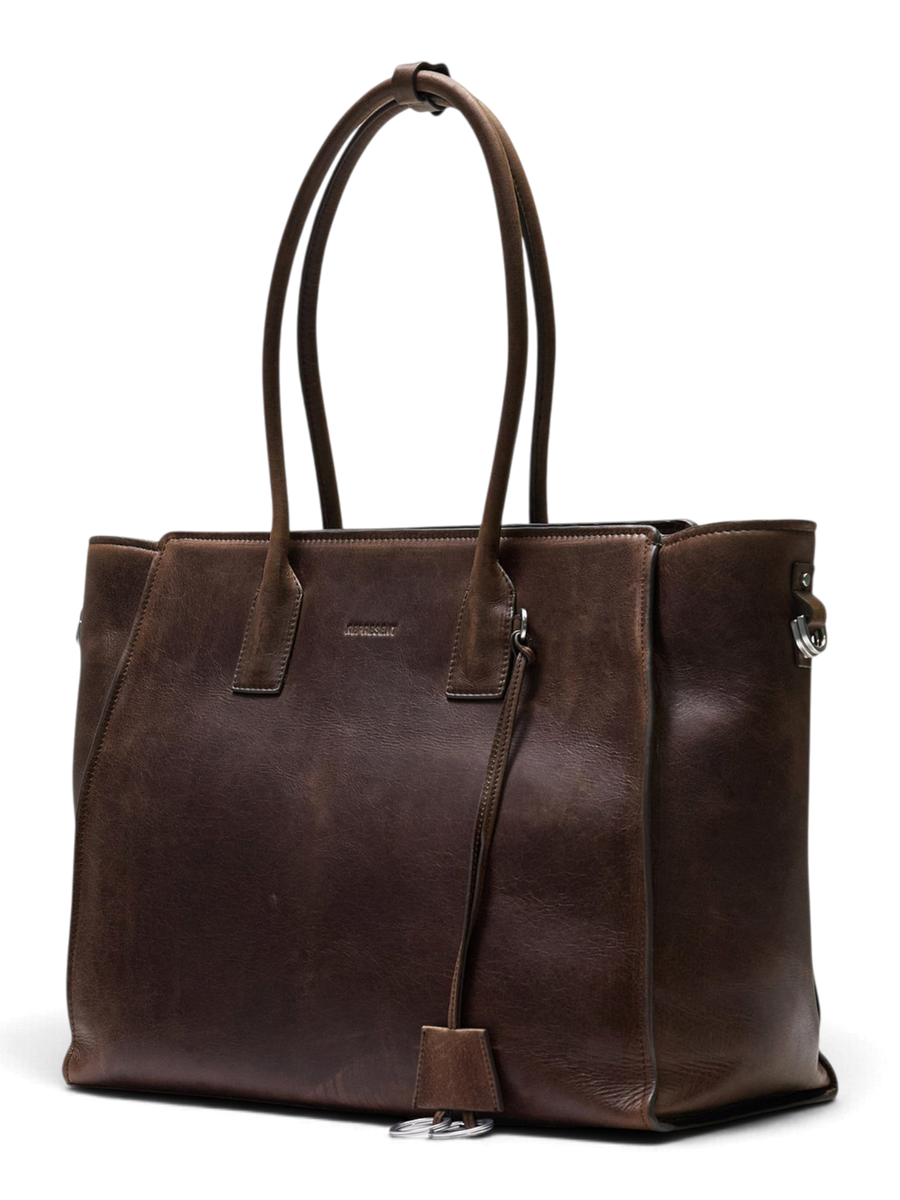 Represent Hudson Tote Dark Brown