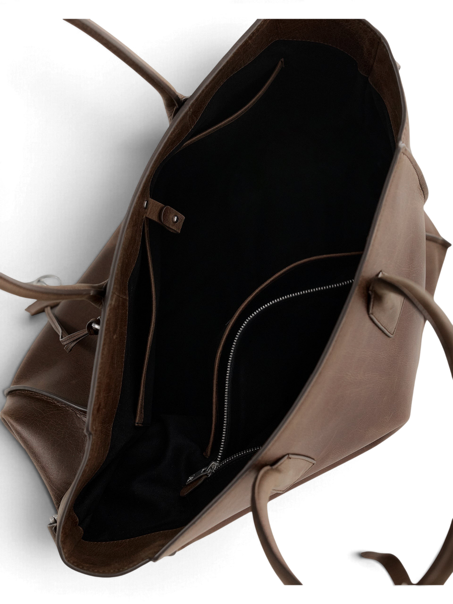 Represent Hudson Tote Dark Brown