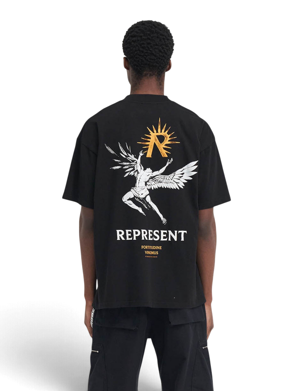 Represent Icarus T-Shirt Jet Black