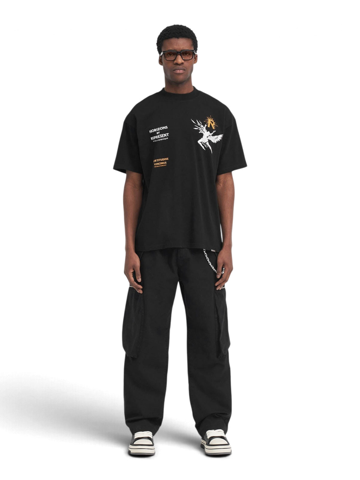 Represent Icarus T-Shirt Jet Black