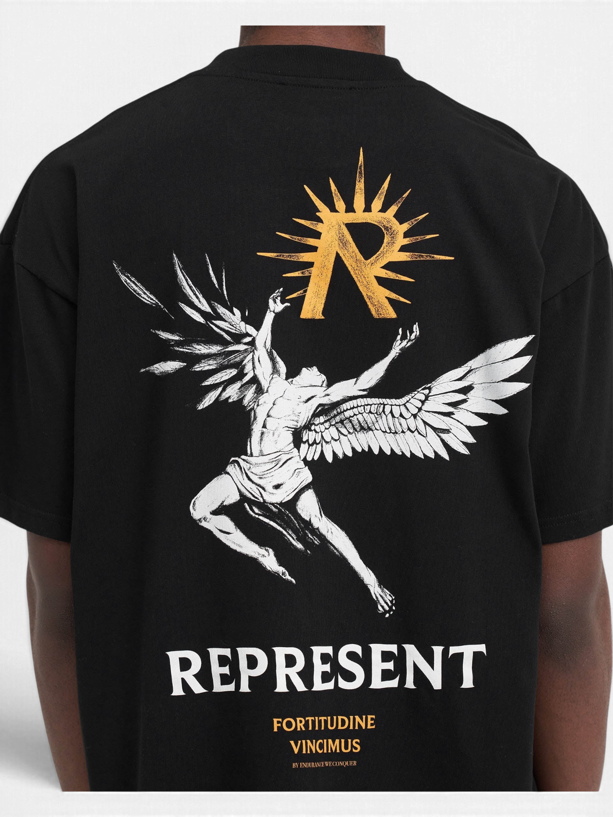Represent Icarus T-Shirt Jet Black
