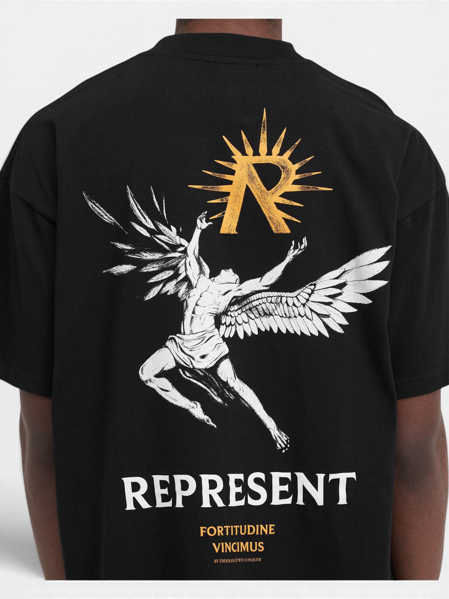 Represent Icarus T-Shirt Jet Black