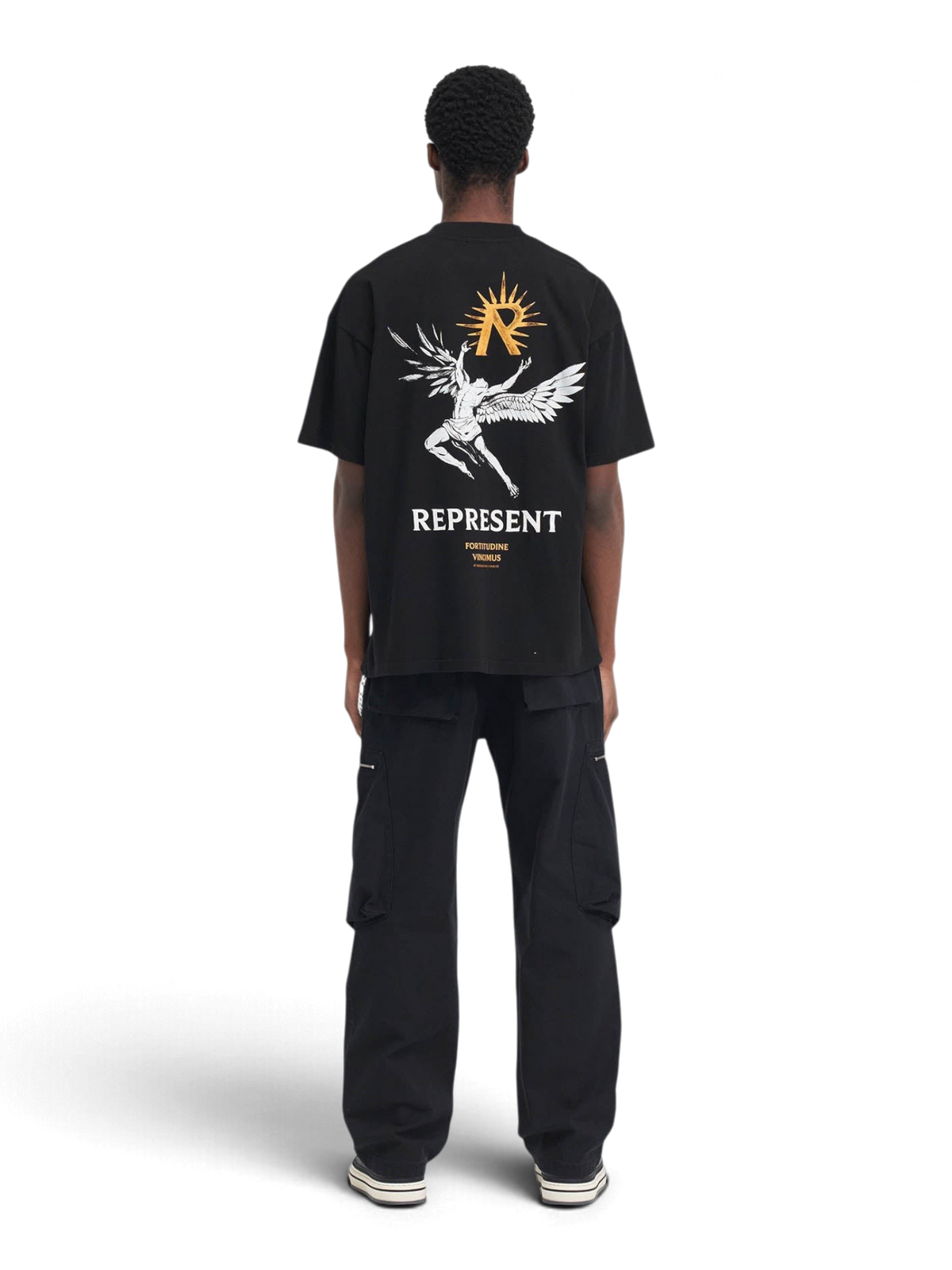 Represent Icarus T-Shirt Jet Black