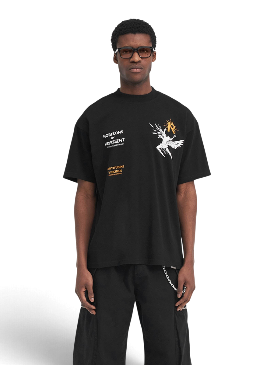 Represent Icarus T-Shirt Jet Black