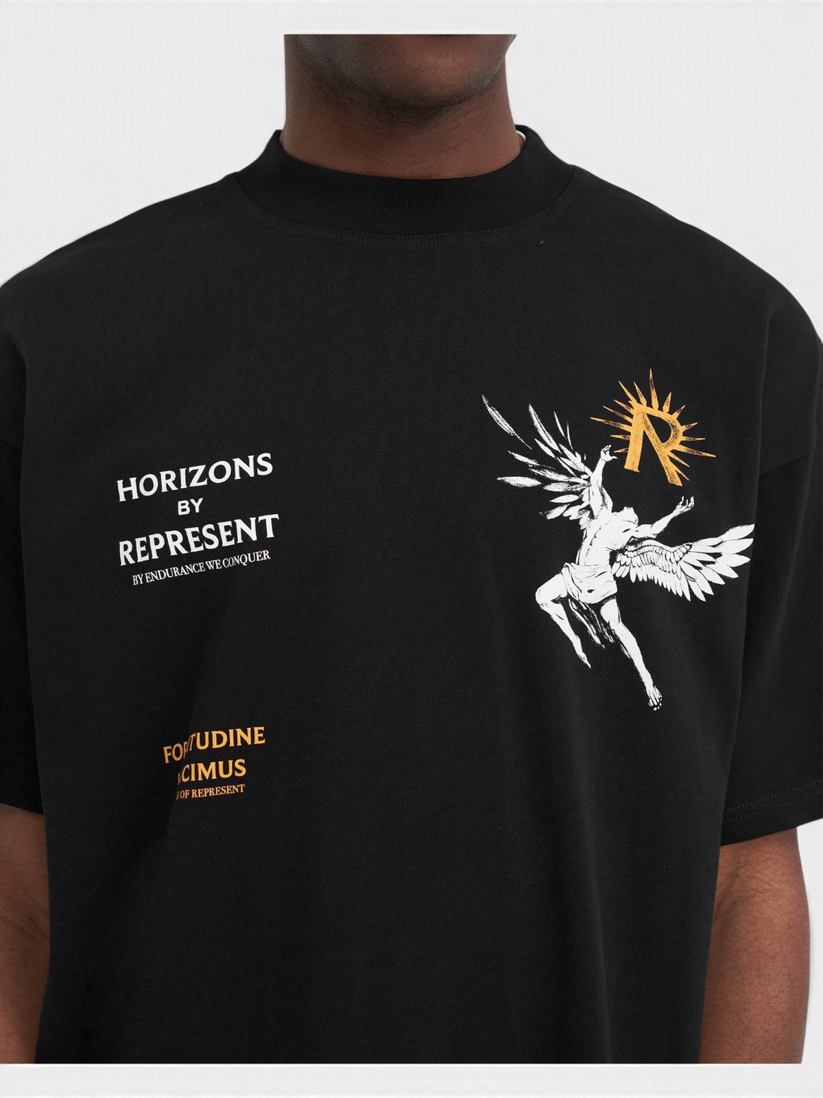 Represent Icarus T-Shirt Jet Black