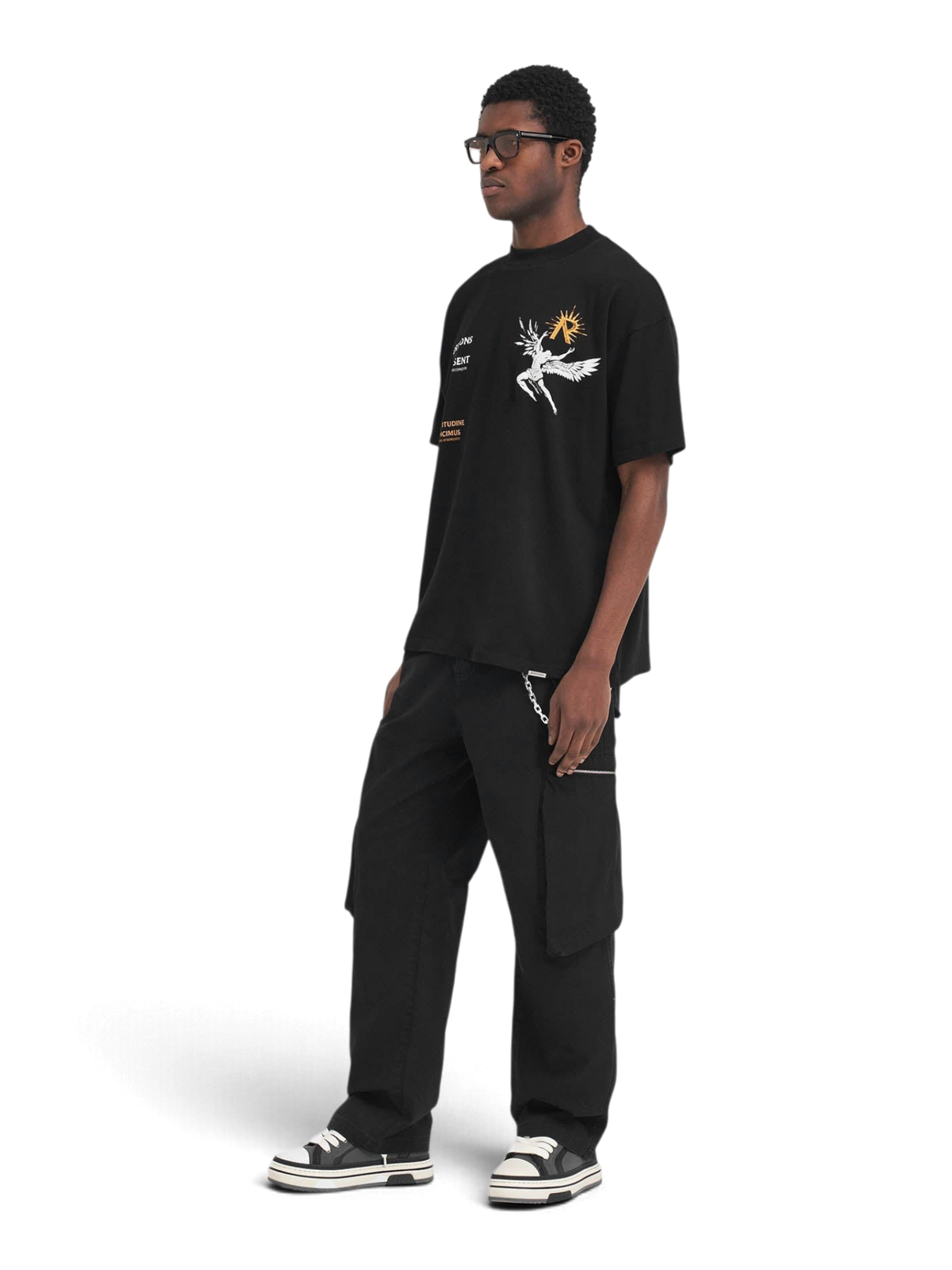 Represent Icarus T-Shirt Jet Black