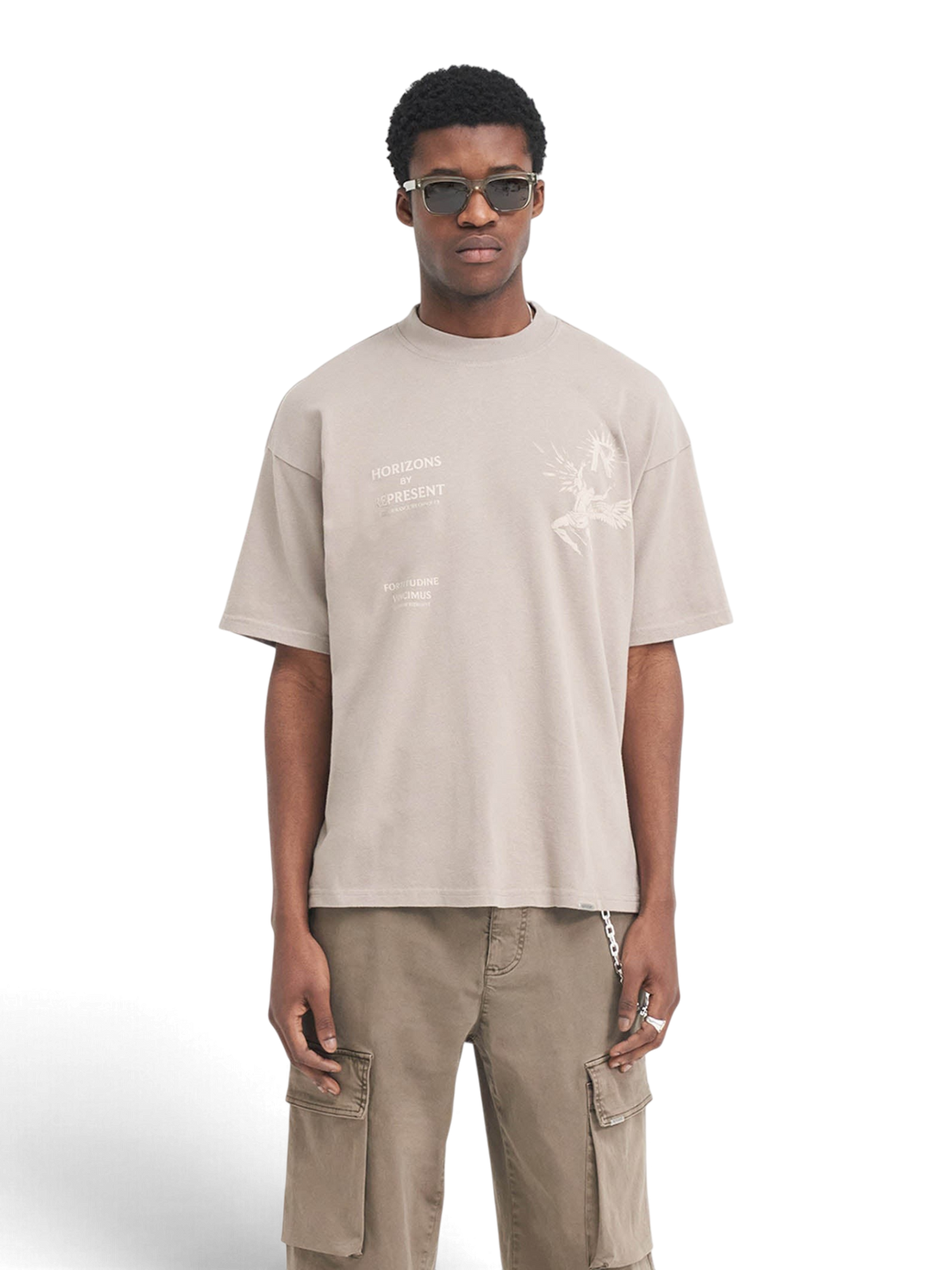Represent Icarus T-Shirt Taupe