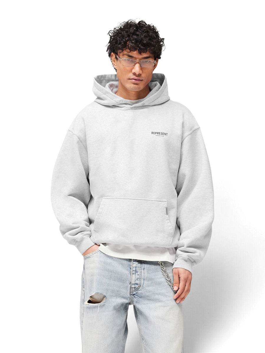 Represent Owners Club Hoodie Ash Grey
