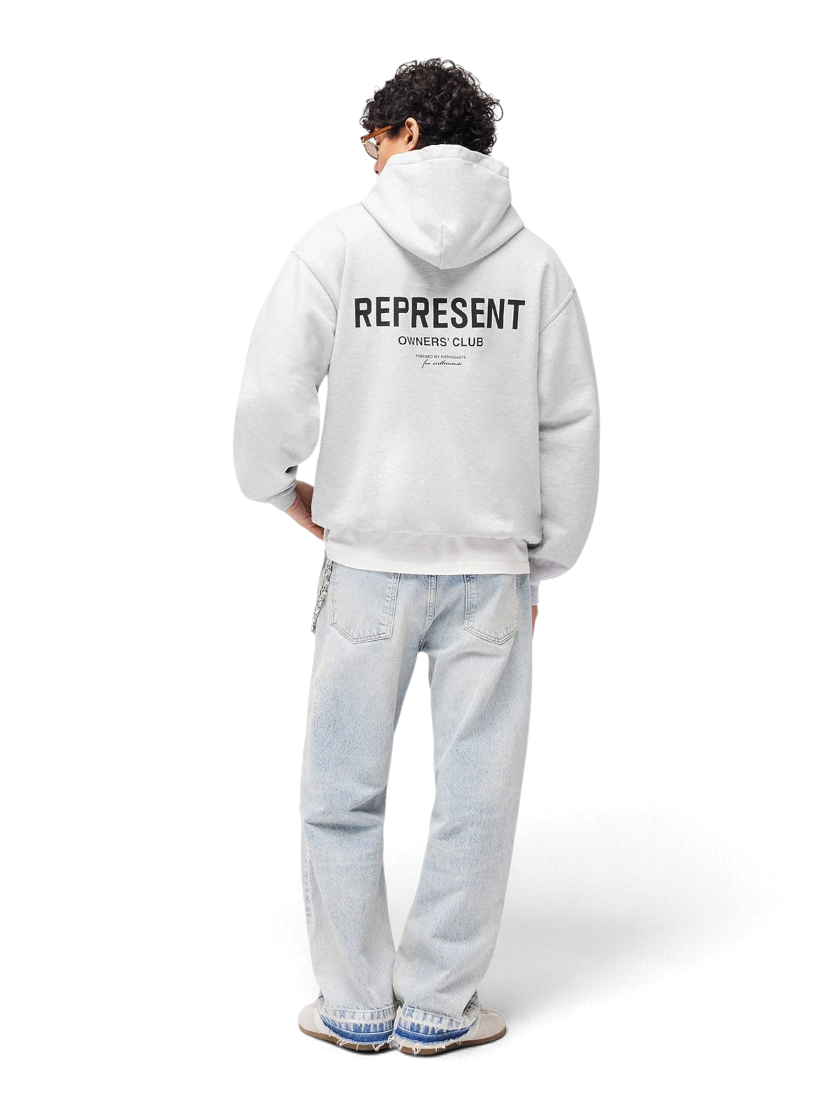Represent Owners Club Hoodie Ash Grey