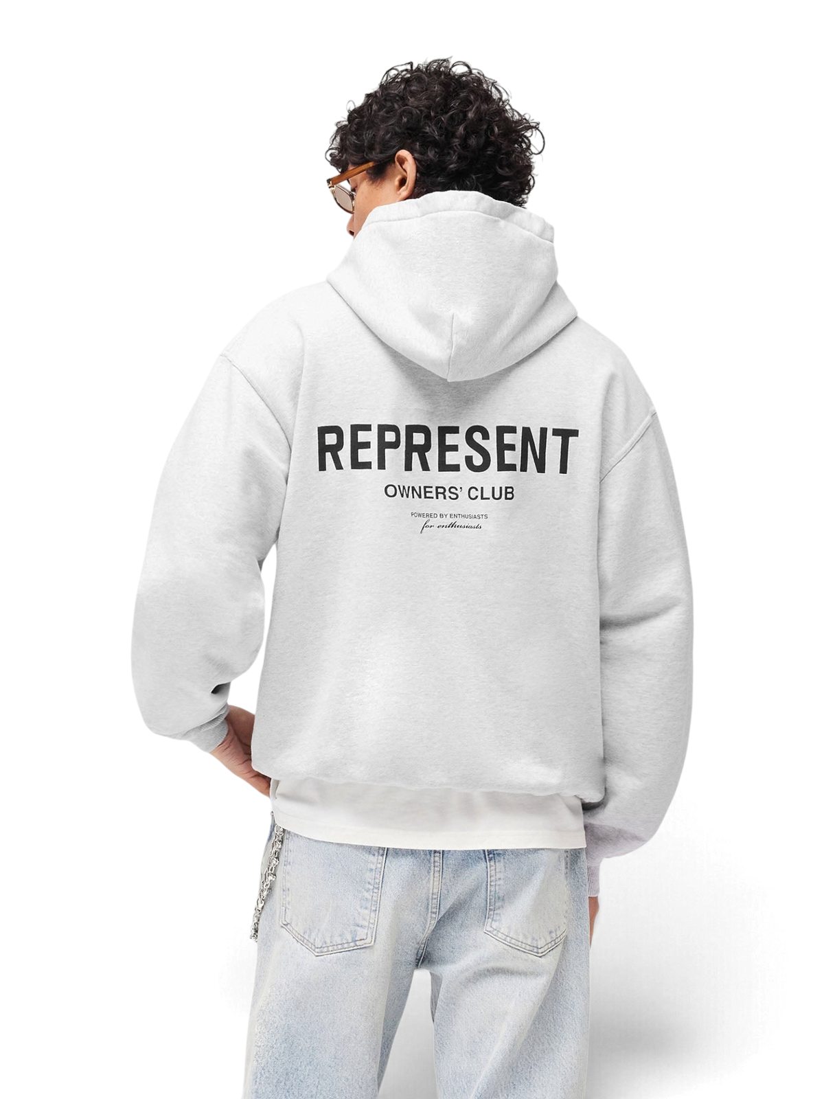 Represent Owners Club Hoodie Ash Grey