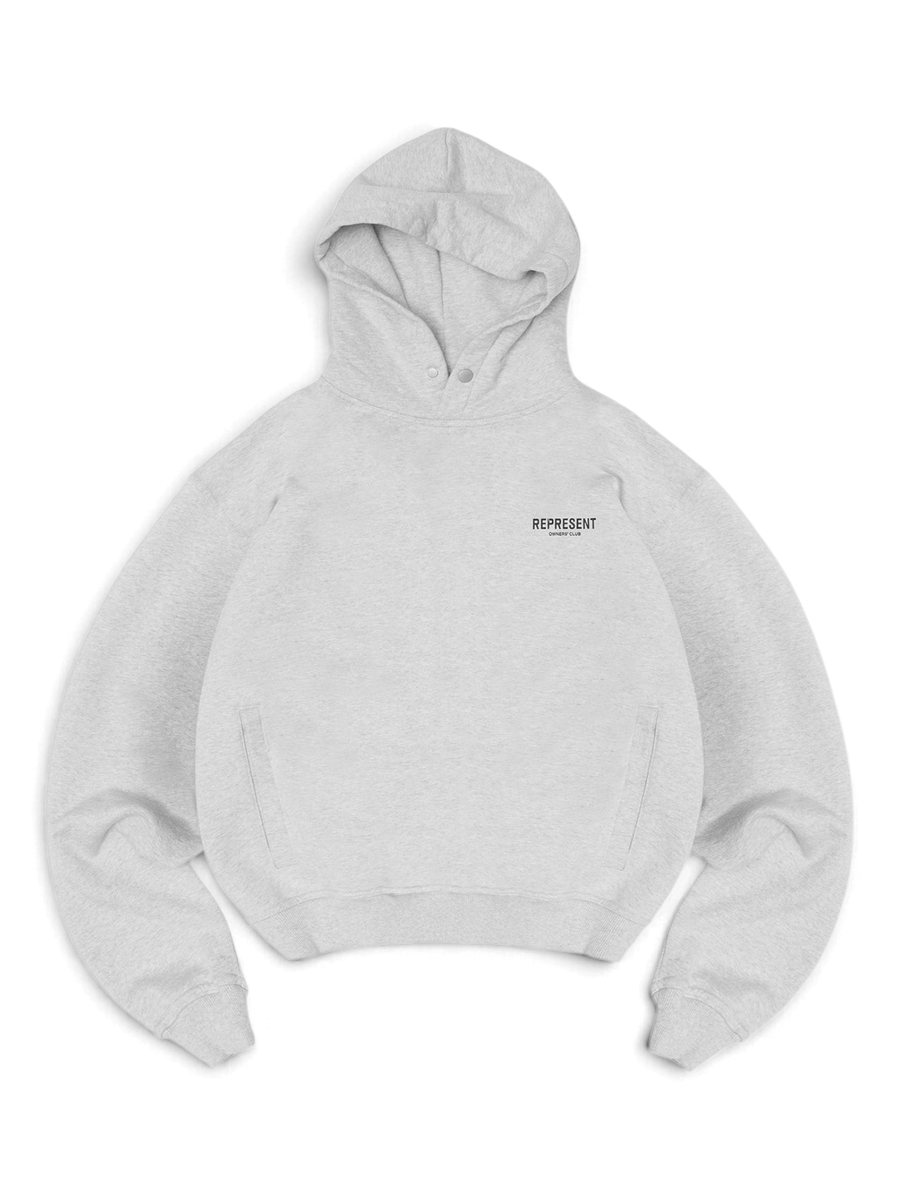 Represent Owners Club Hoodie Ash Grey