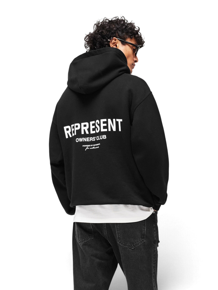 Represent Owners Club Hoodie Black