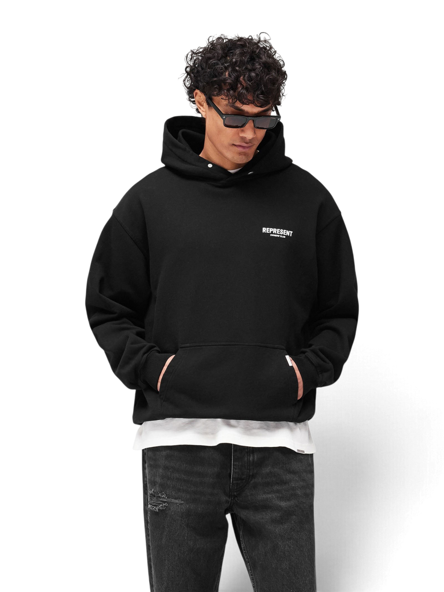 Represent Owners Club Hoodie Black