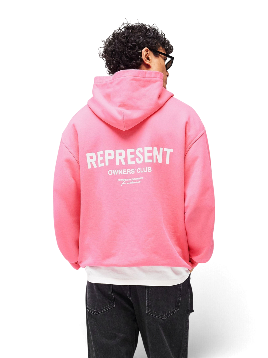 Represent Owners Club Hoodie Bubblegum Pink