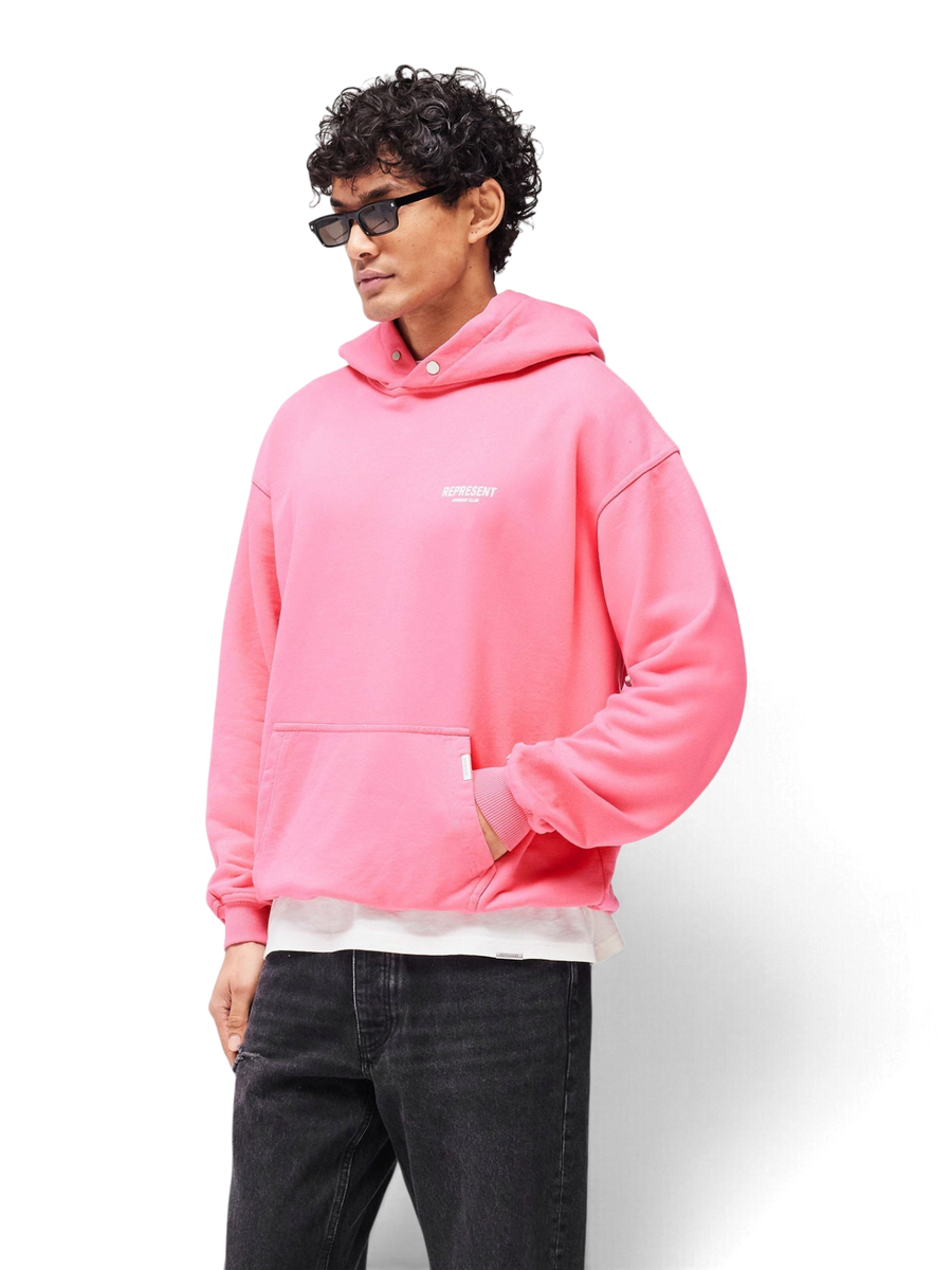 Represent Owners Club Hoodie Bubblegum Pink