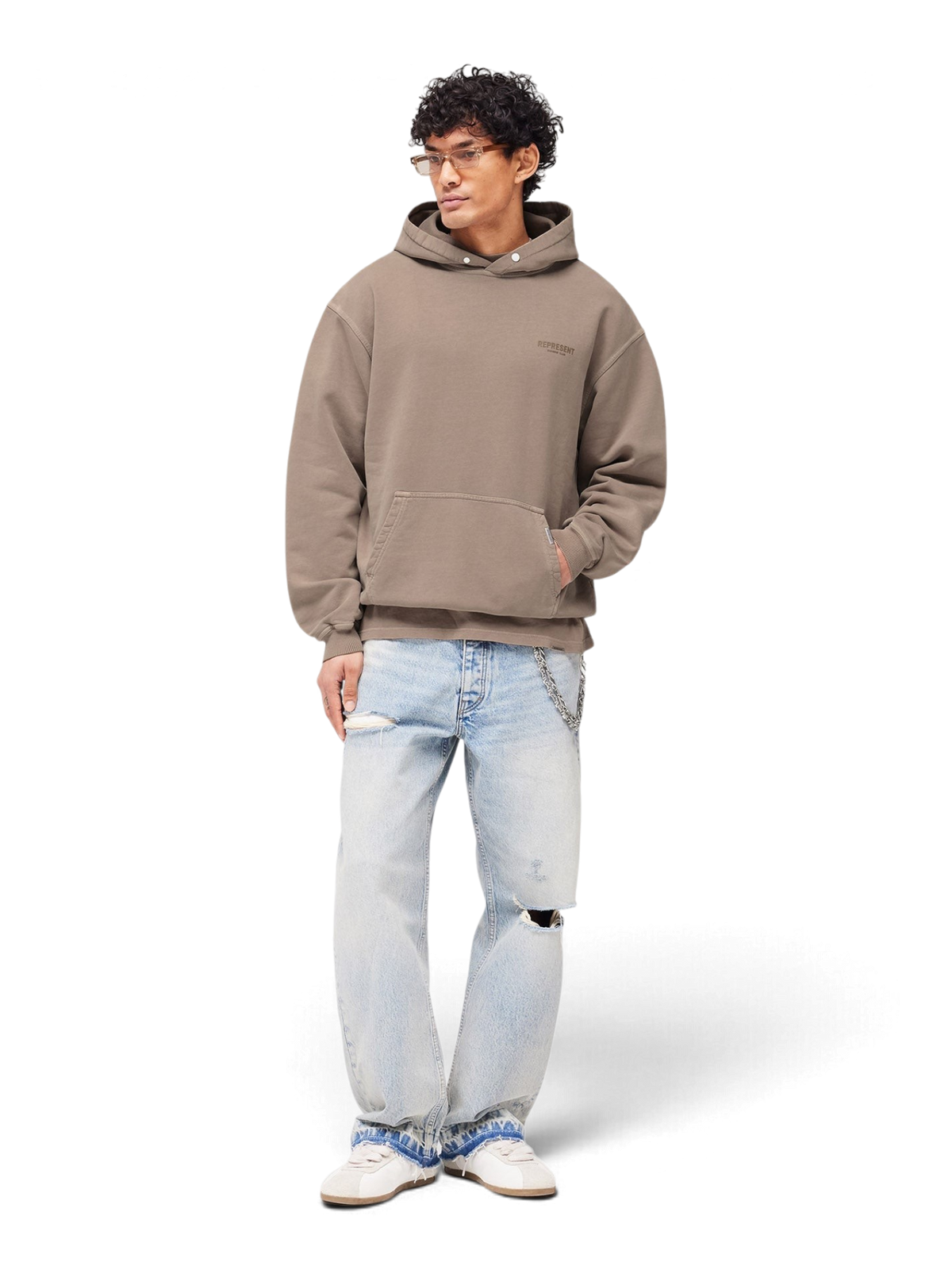 Represent Owners Club Hoodie Mushroom