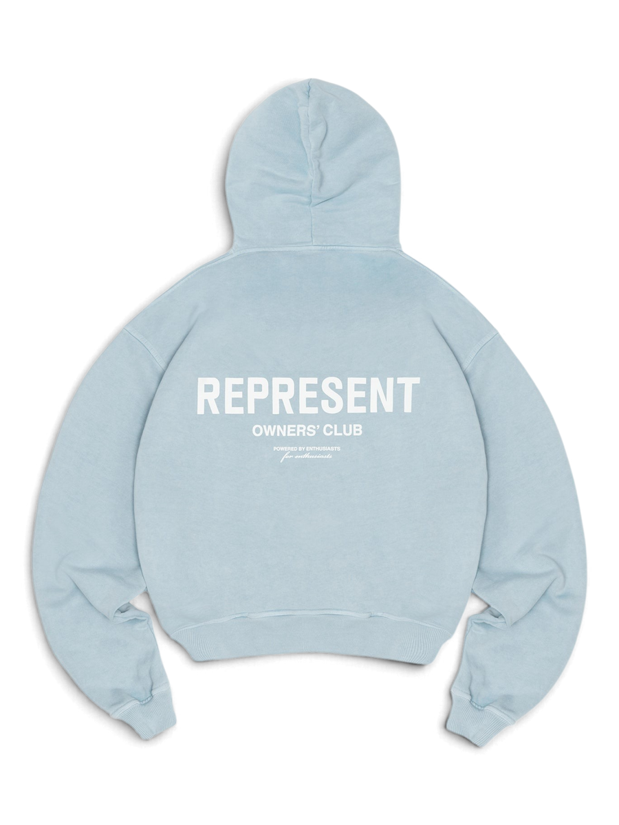 Represent Owners Club Hoodie Powder Blue