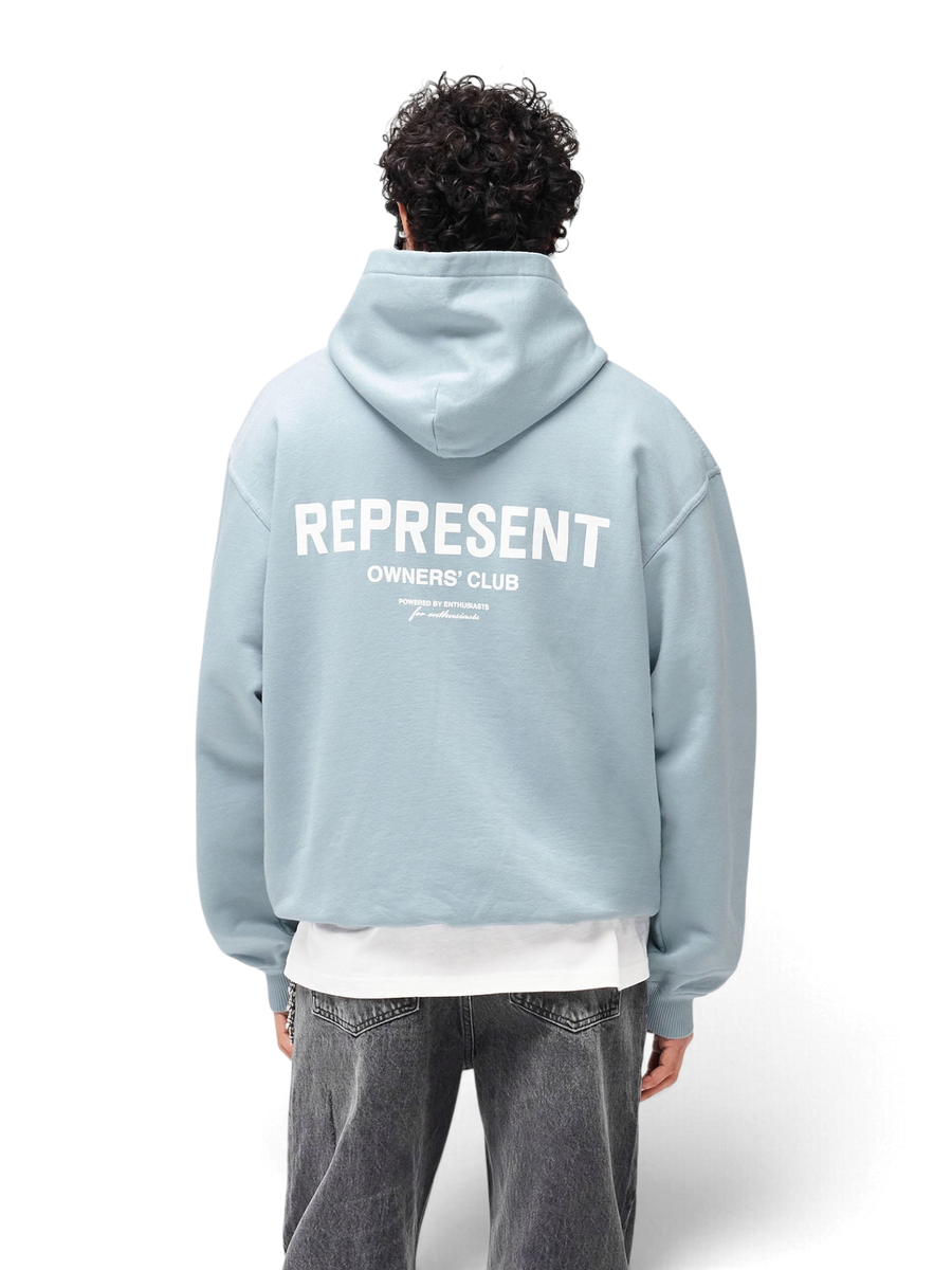 Represent Owners Club Hoodie Powder Blue