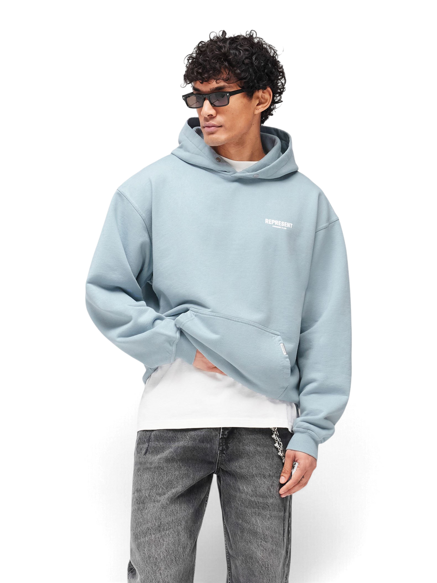 Represent Owners Club Hoodie Powder Blue