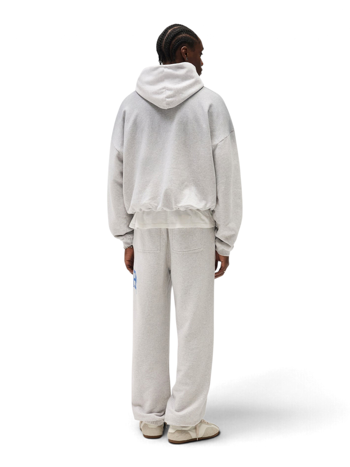 Represent Owners Club Hoodie Sprayed Ice Grey Marl