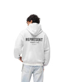 Represent Owners Club Light Oatmeal Grey Hoodie one-kickz