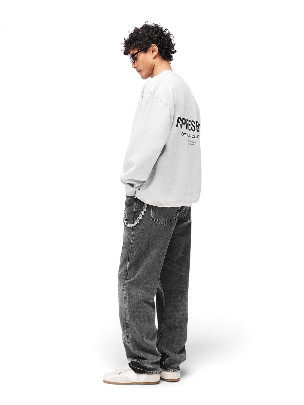 Represent Owners Club Sweater Ash Grey