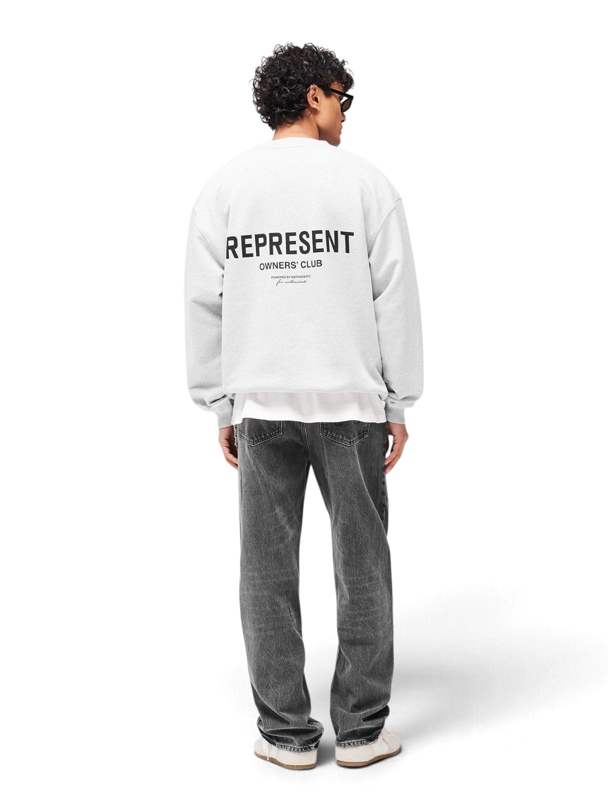 Represent Owners Club Sweater Ash Grey