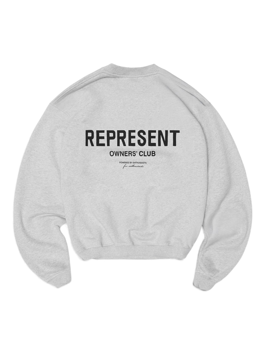 Represent Owners Club Sweater Ash Grey