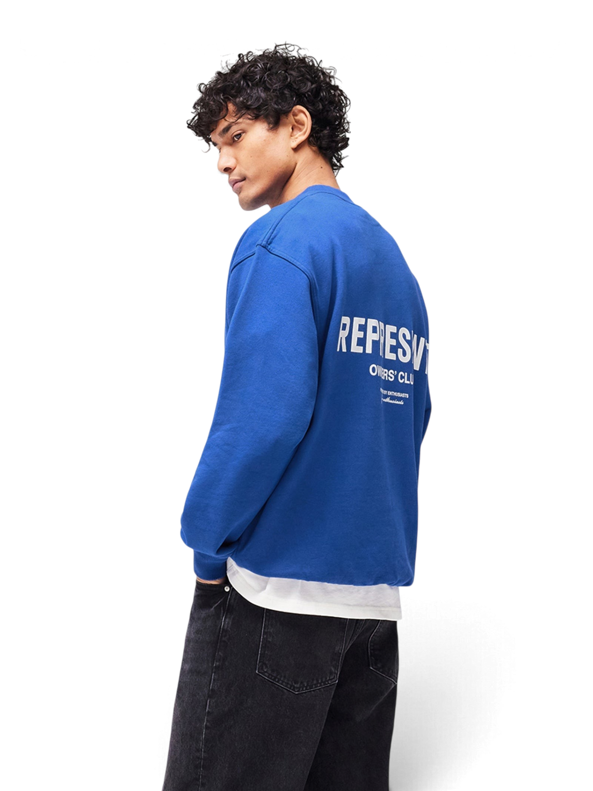 Represent Owners Club Sweater Cobalt