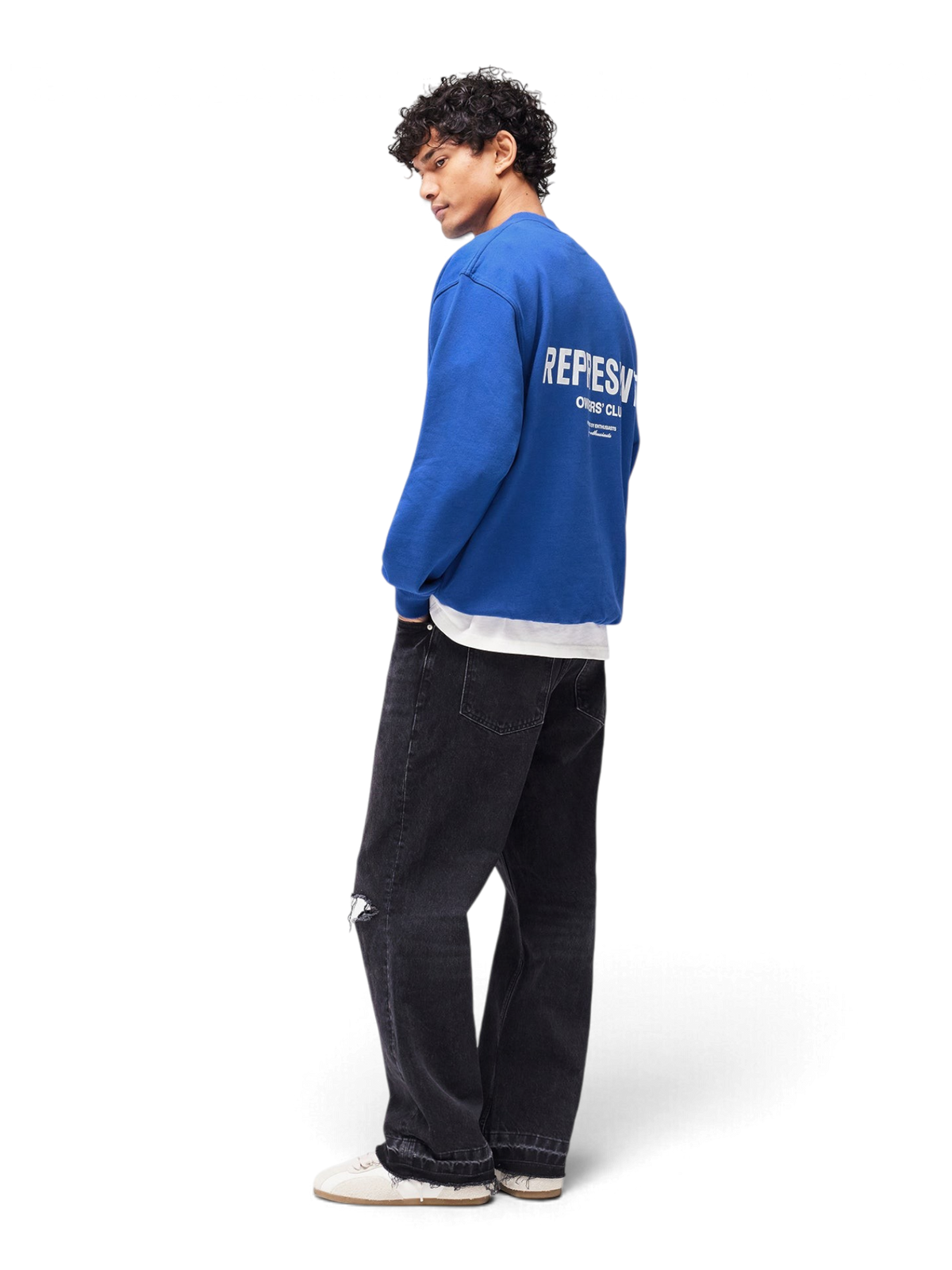 Represent Owners Club Sweater Cobalt