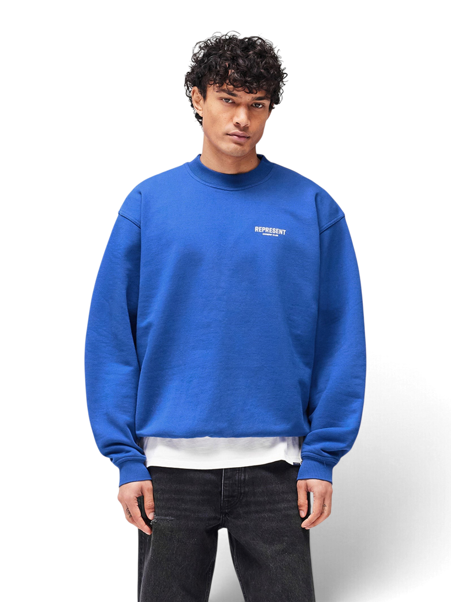 Represent Owners Club Sweater Cobalt