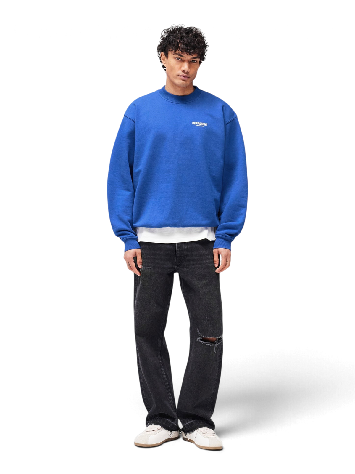 Represent Owners Club Sweater Cobalt