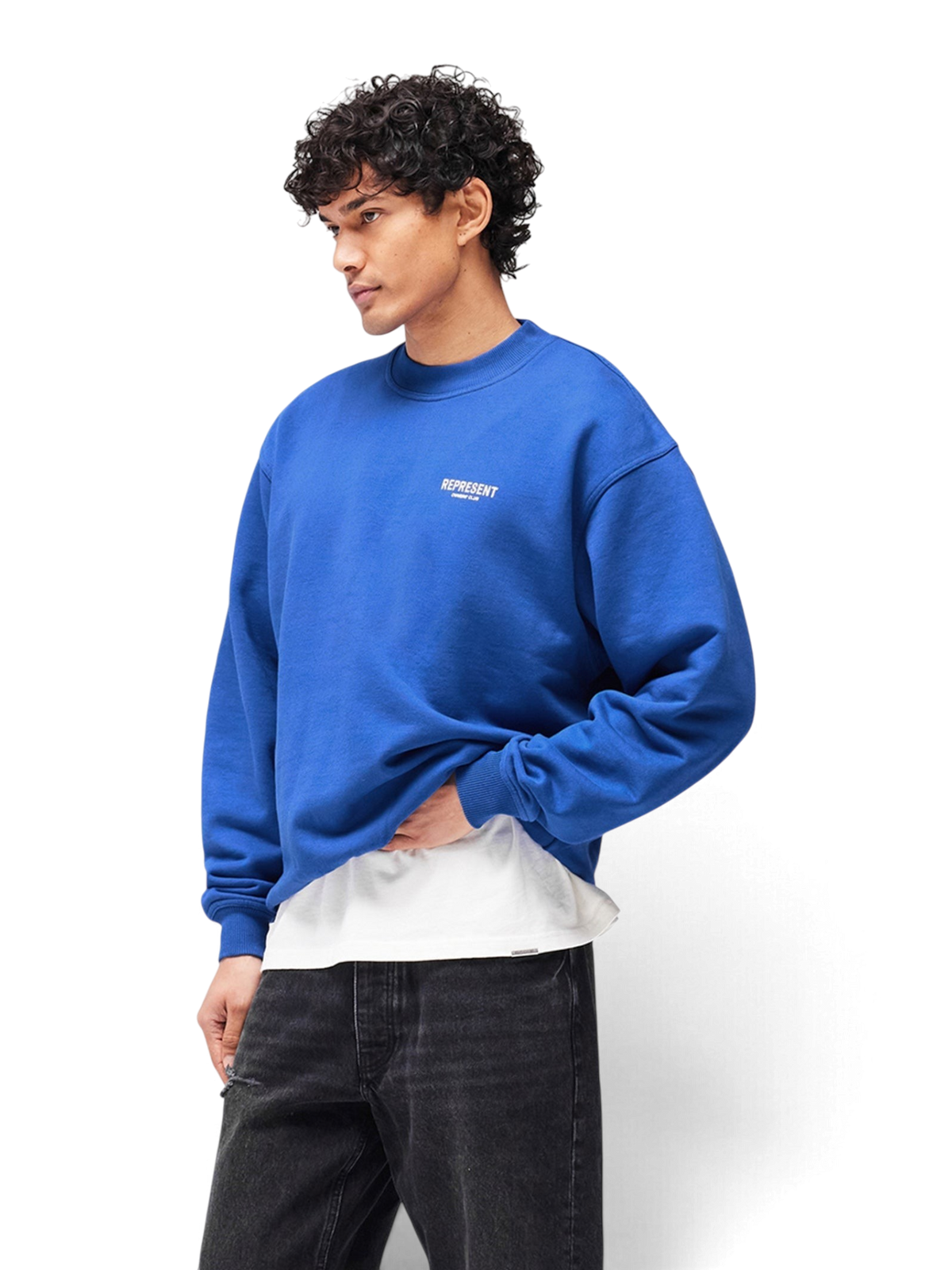 Represent Owners Club Sweater Cobalt