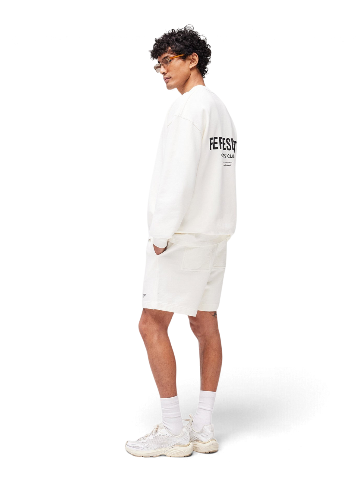 Represent Owners Club Sweater Flat White