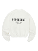 Represent Owners Club Sweater Flat White