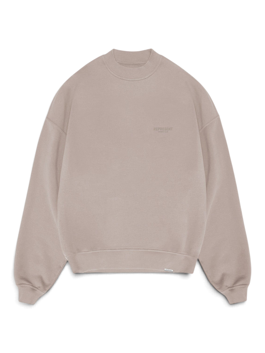 Represent Owners Club Sweater Mushroom