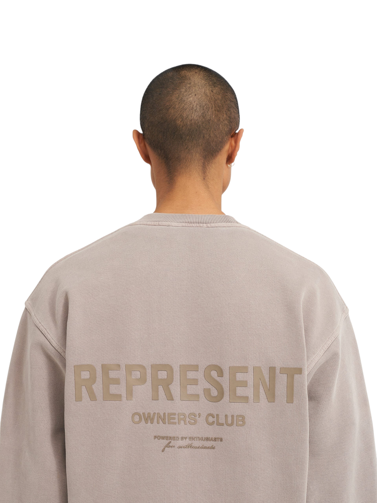 Represent Owners Club Sweater Mushroom