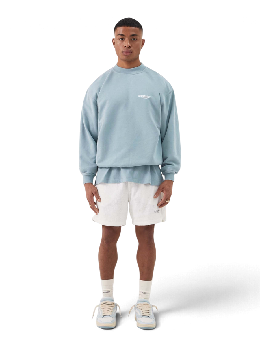 Represent Owners Club Sweater Powder Blue