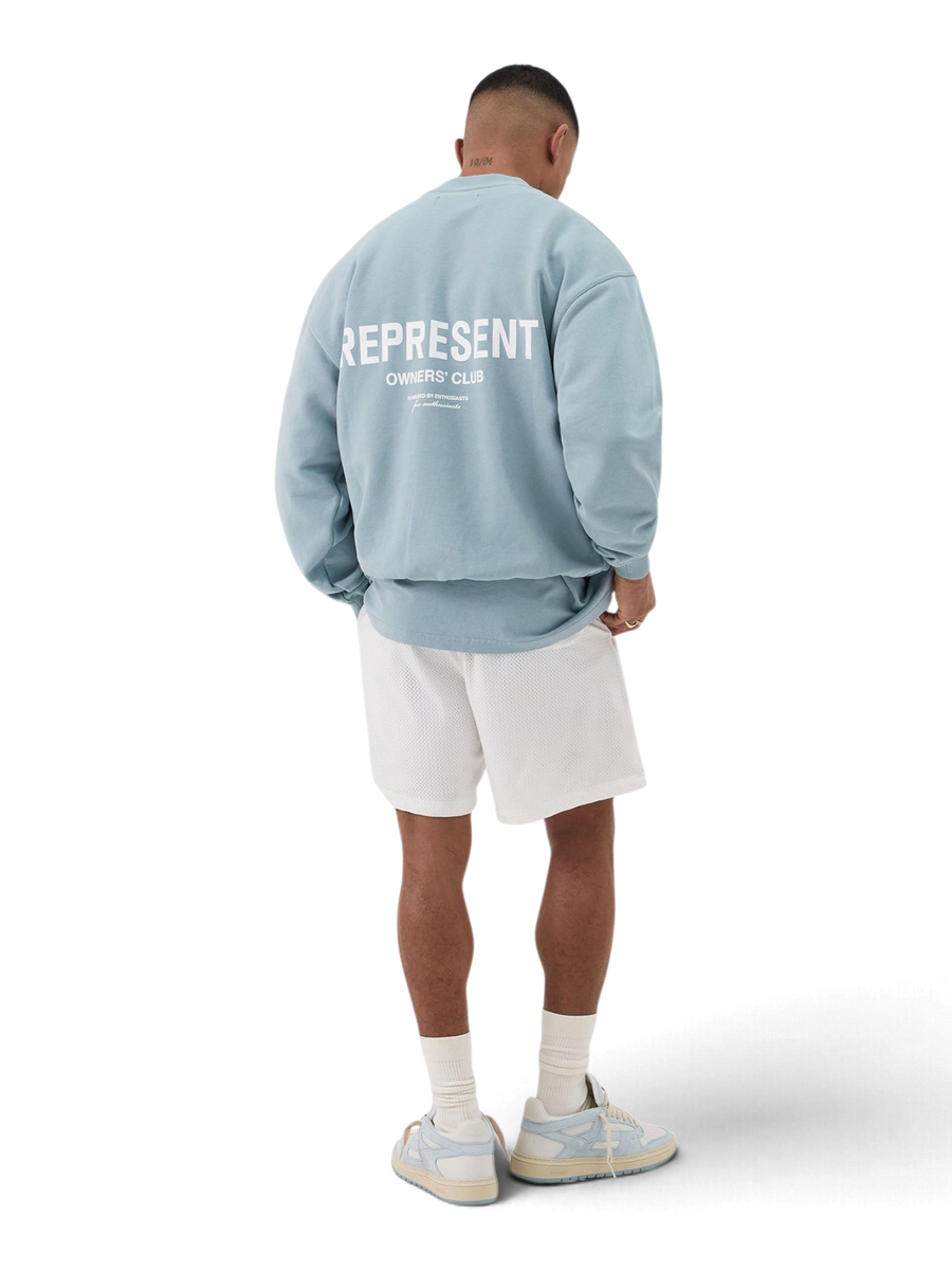 Represent Owners Club Sweater Powder Blue
