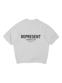 Camiseta One Kickz Represent Owners Club gris ceniza de algodón con logo estampado en la espalda