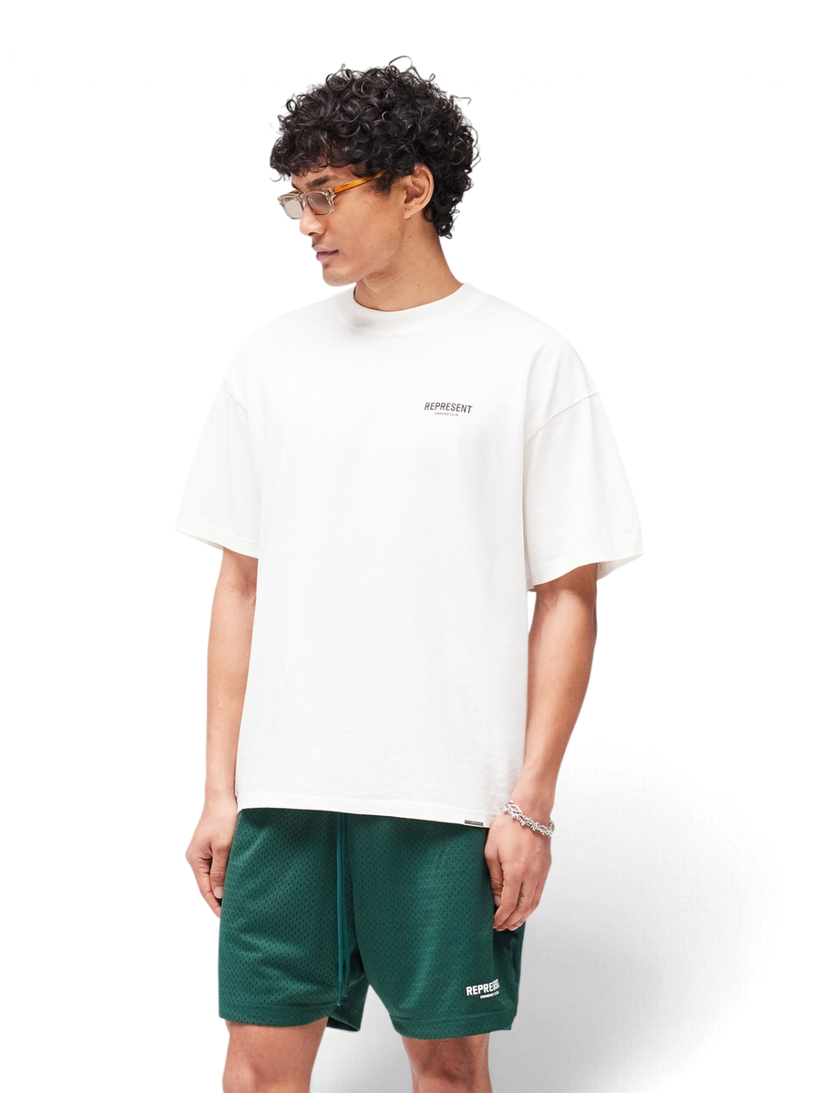 Represent Owners Club T-Shirt Flat White