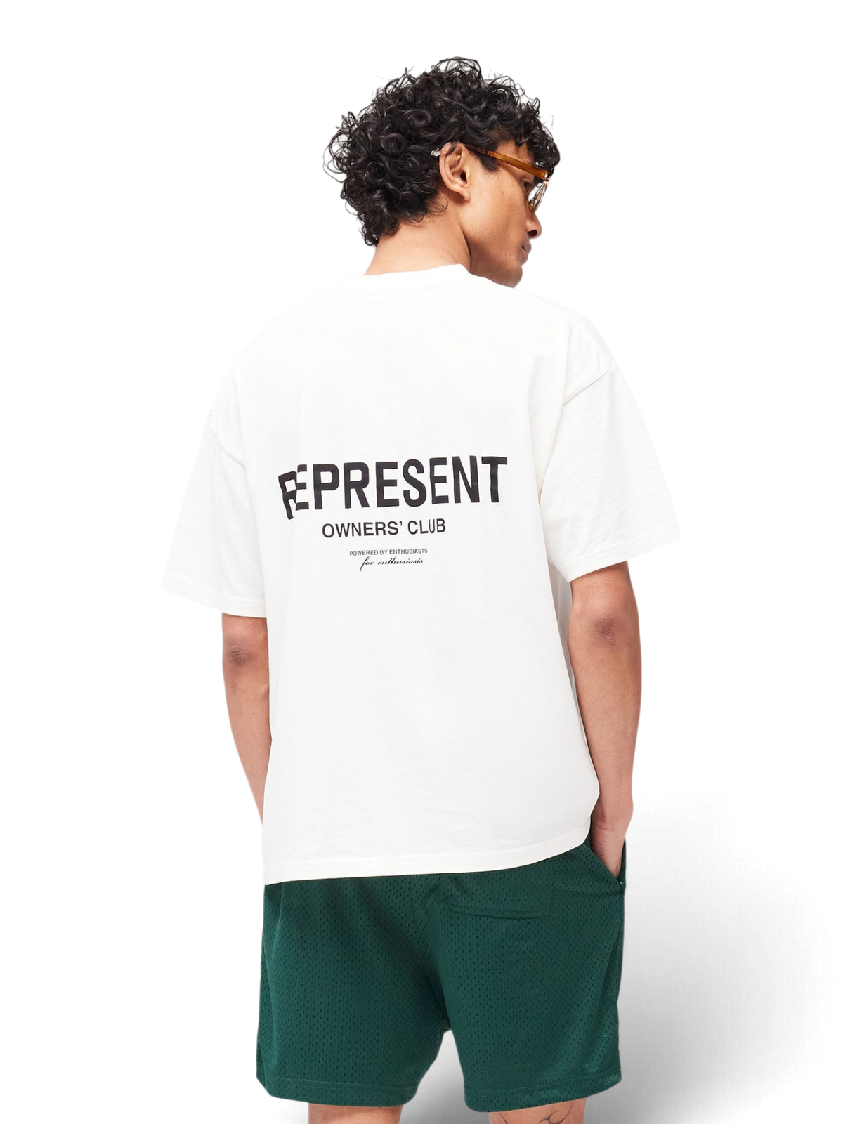 Represent Owners Club T-Shirt Flat White